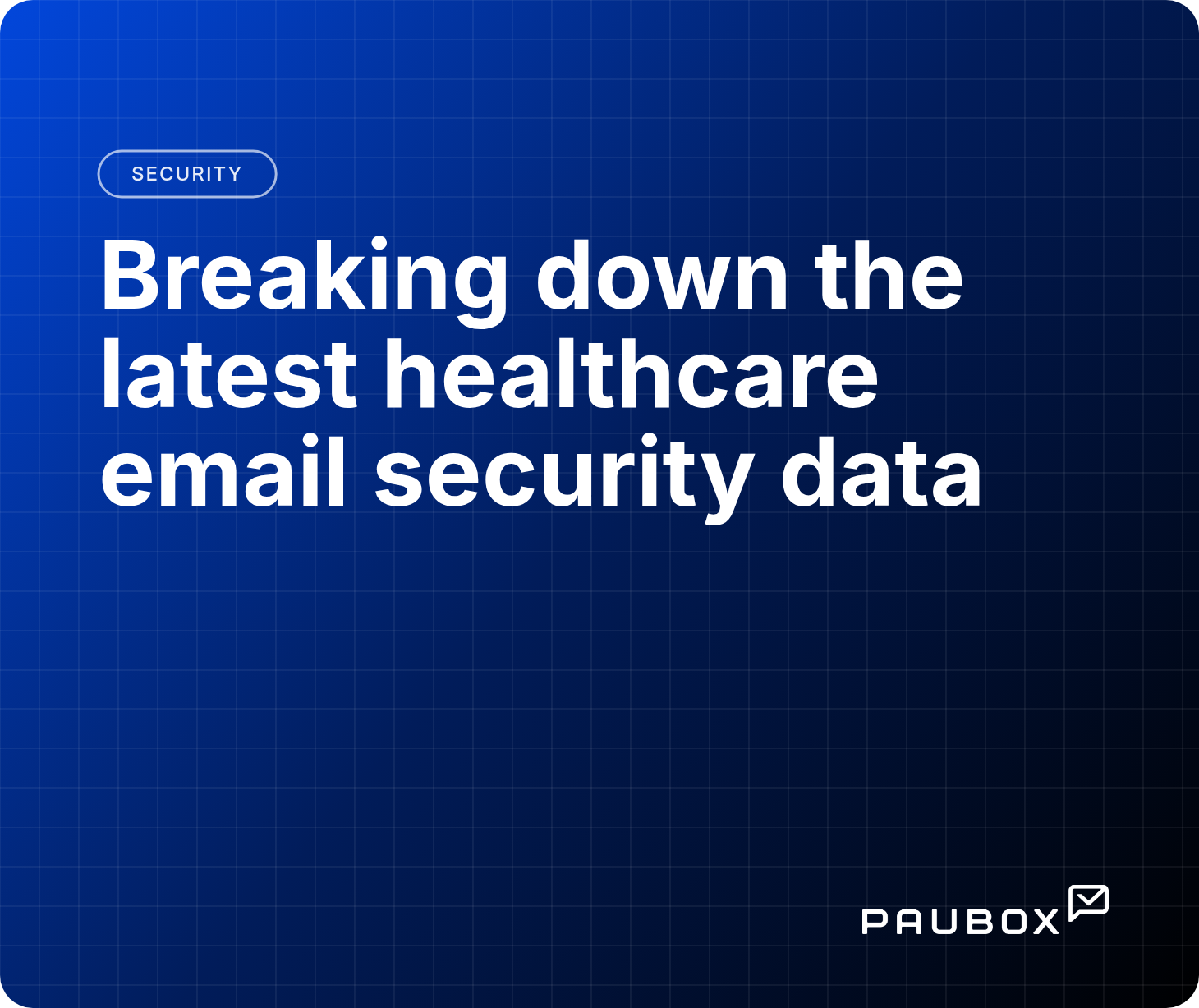 Breaking down the latest healthcare email security data 