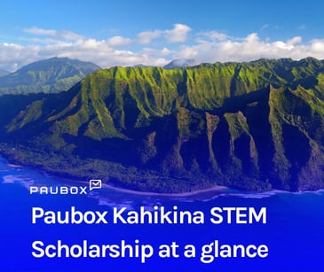 2023 at a glance: Paubox Kahikina STEM Scholarship