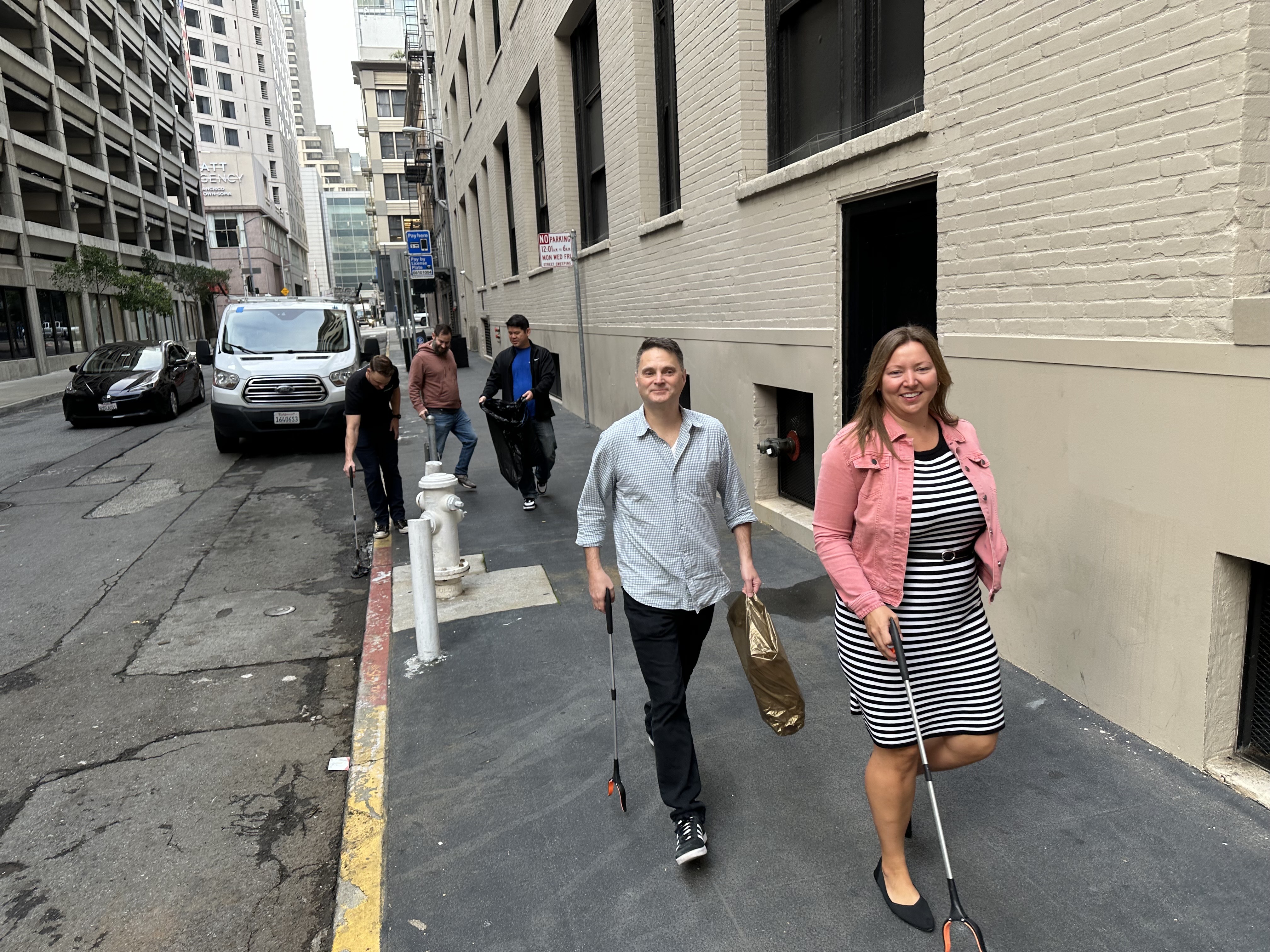 2024 Annual planning in San Francisco (The Paubox way) - Walking down a back alley