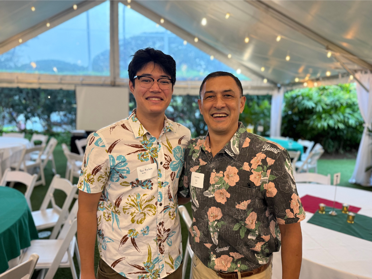 Ben Ancheta III (Founding Engineer, Sorce) and Ben Ancheta, Jr (President, Inkinen)