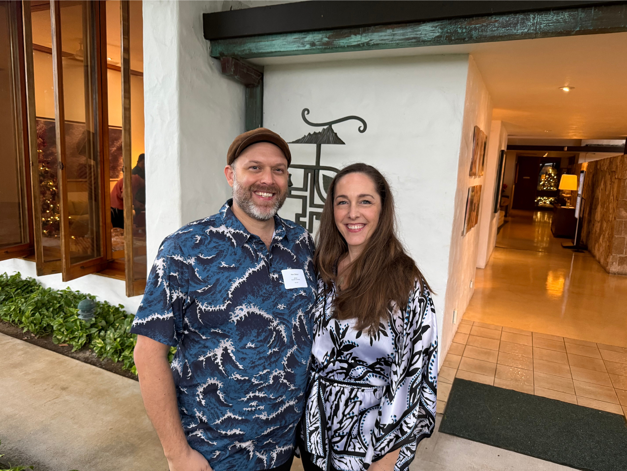 Alexi Drouin (Mentor, Blue Startups) and his wife, Dr. Kate Schmidle