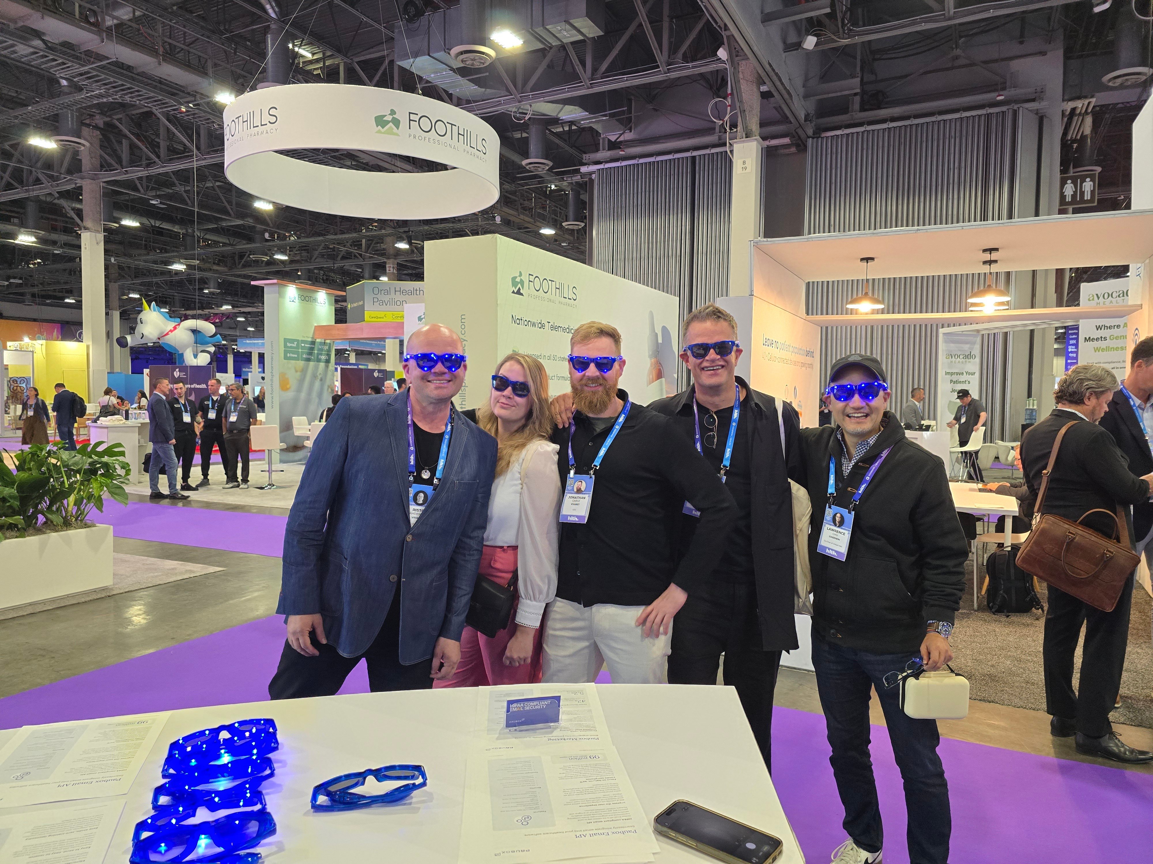 HLTH 2025 Attendees loved our flashing sunglasses