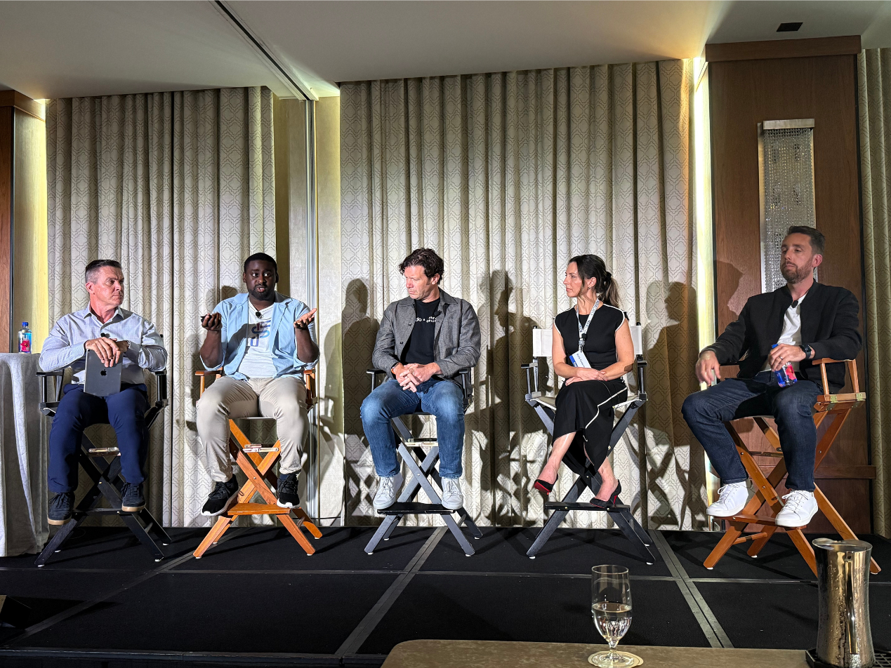 Deon Nicholas (Founder, Forethought) sharing how Gen AI caused him to have a "kill your idols" moment: If code generated by AI is better than the existing codebase, replace it. Nothing is sacred. | The CEO Guide to AI - 10X CEO Accelerate 2025