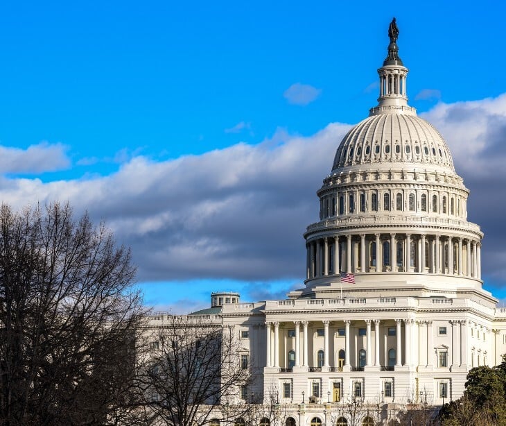 Image of the White House. 