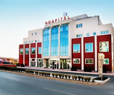 Image of a hospital. 