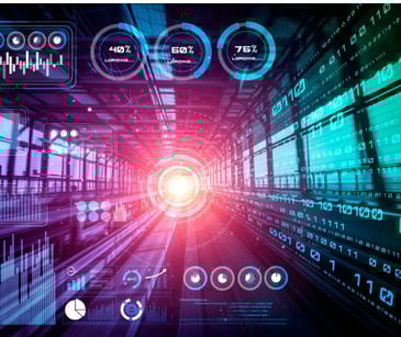 high speed data concept