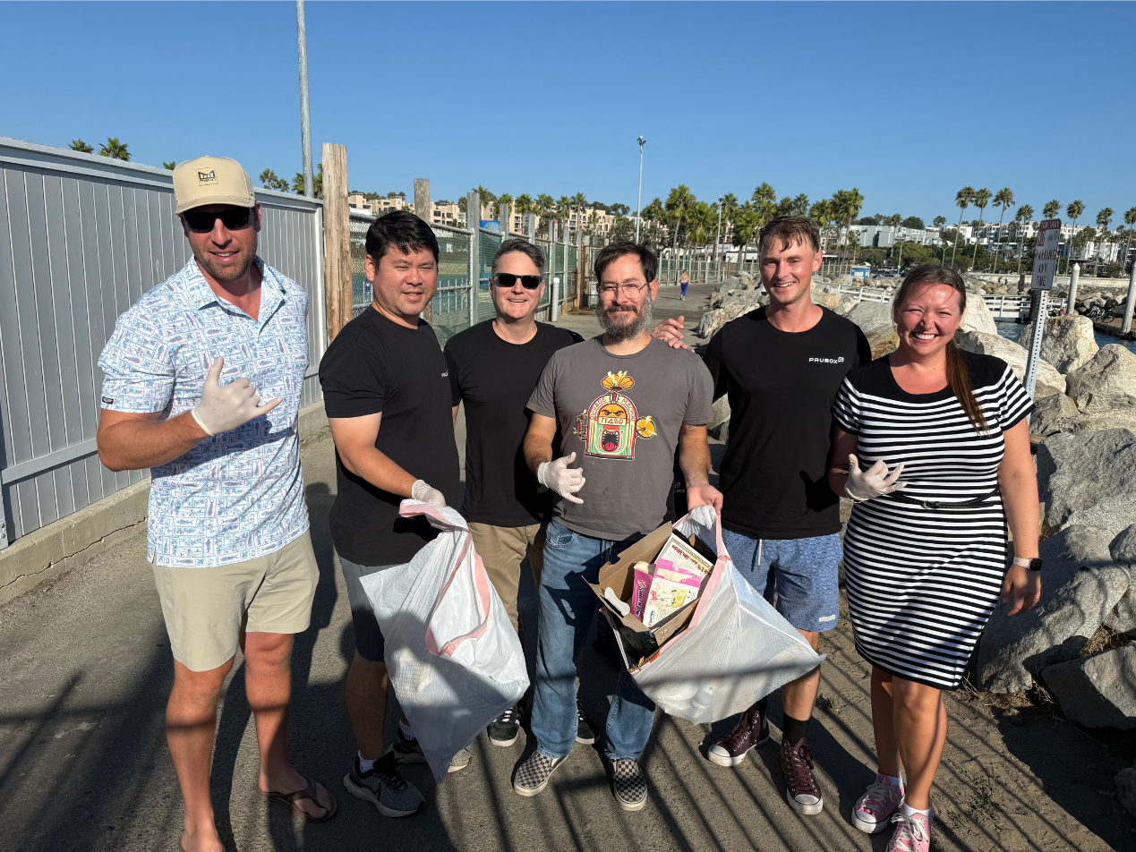 Cleaning up King Harbor, Redondo Beach - Paubox Community Service 2025