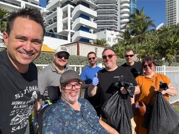 Cleaning up Miami Beach - Paubox Community Service