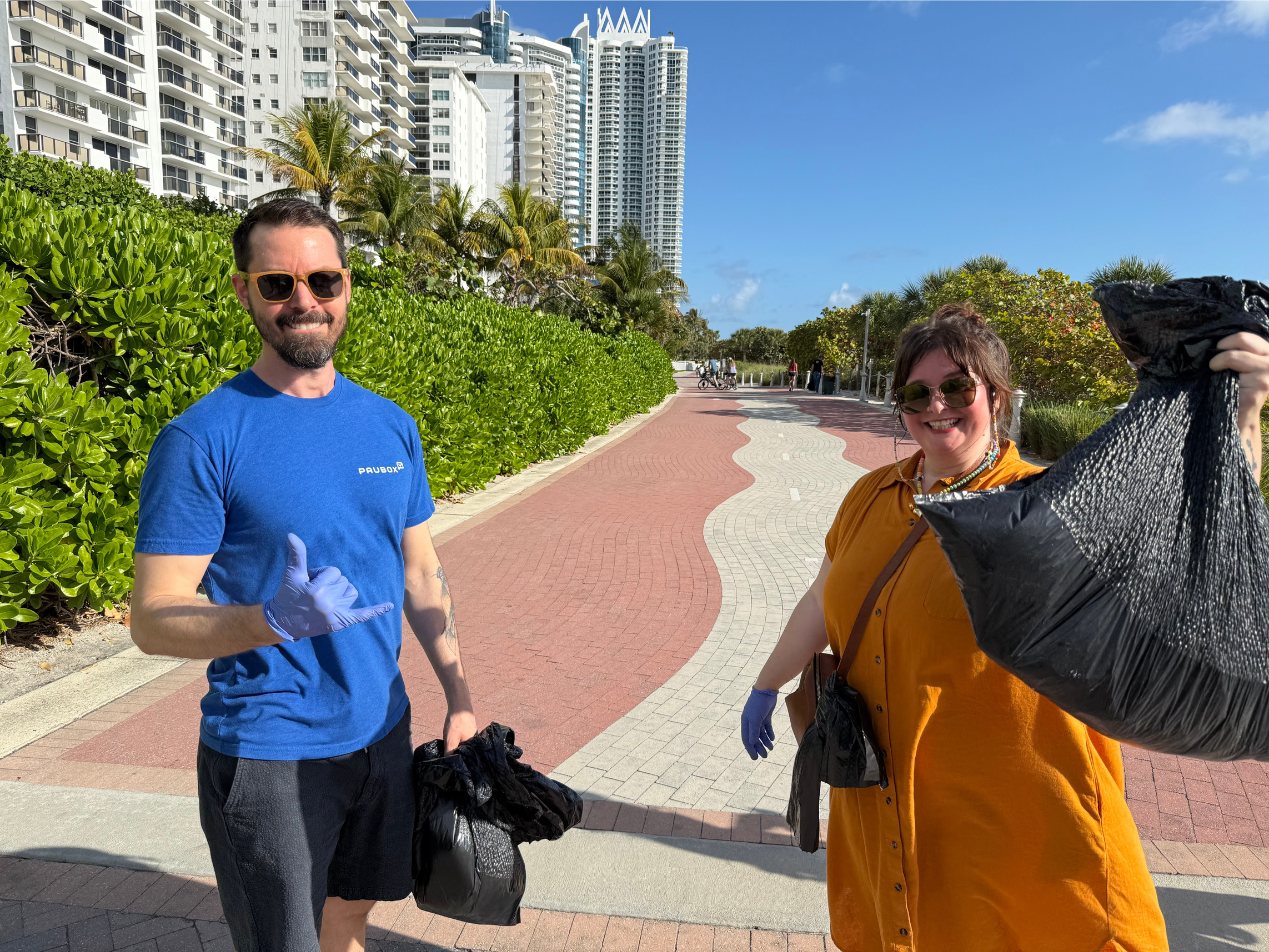 Will Ashe and Aja Anderson putting in work.