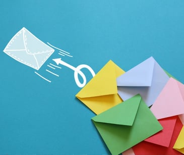 email icon with colored icons