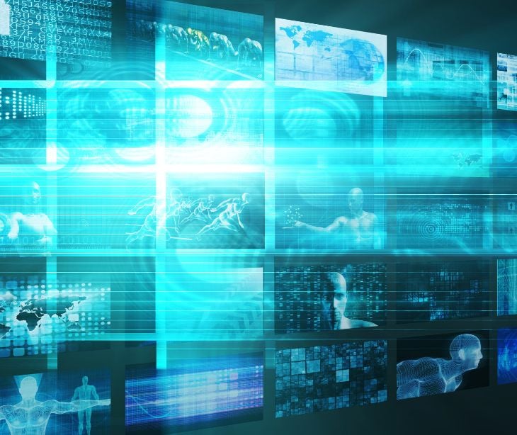 digital concept of patient data