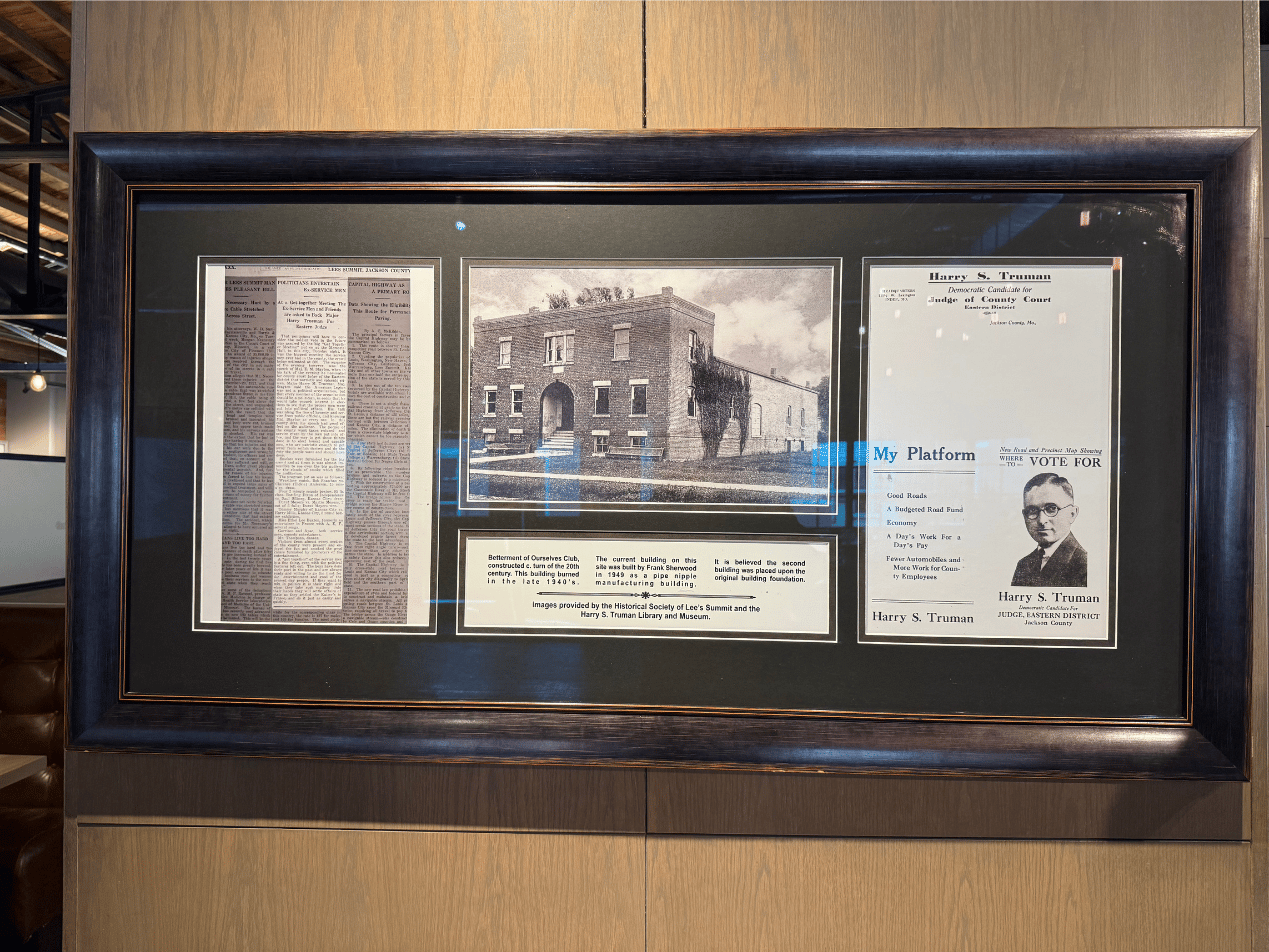 President Harry Truman, a Kansas City native, is a big deal here | Customer lunch at Third Street Social in Kansas City