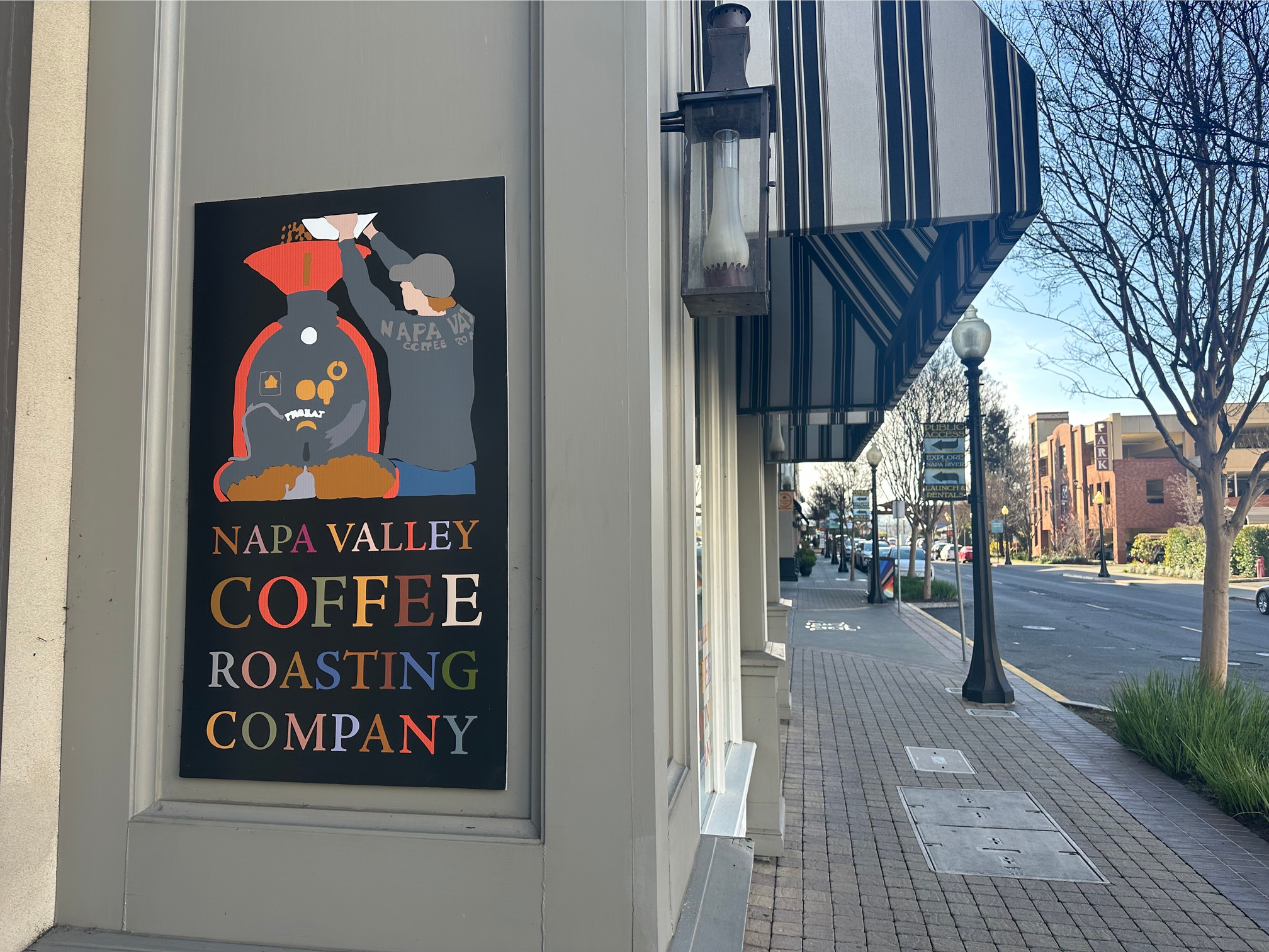 Napa Valley Coffee Roasting Company side view - Paubox