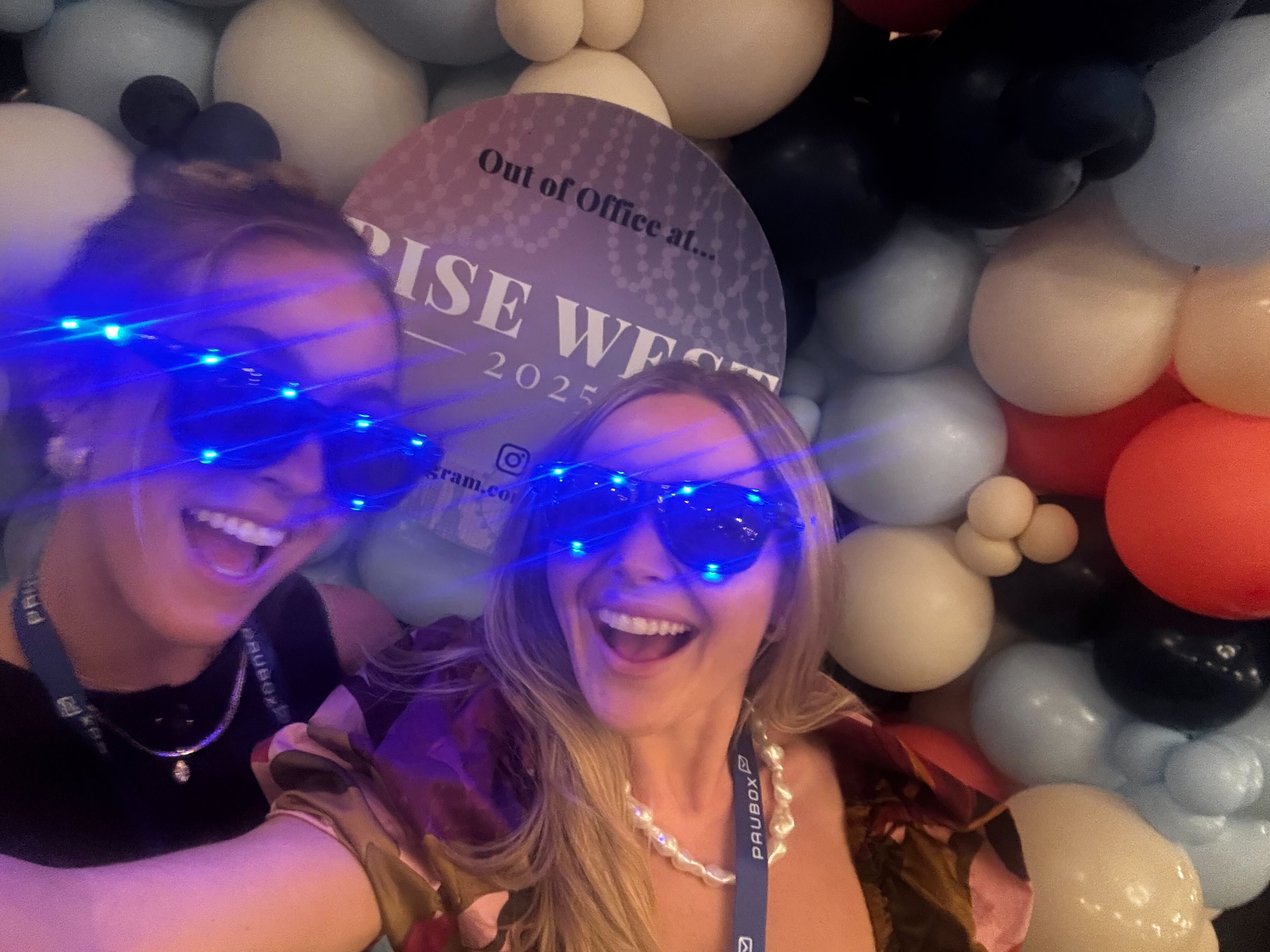 Katie and Kenzie are OOO at Rise West