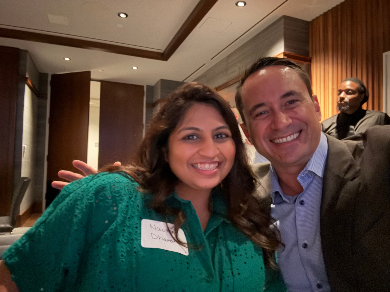 Selfie with Naureen Dharani (Naureen D LMHC Psychotherapy and Consultation) 
