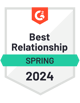 G2 best relationship badge
