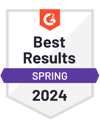 G2 Best Results badge