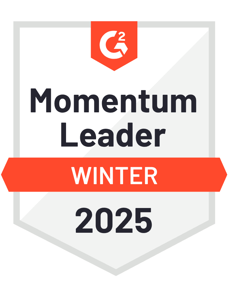 G2 Momentum Leader badge