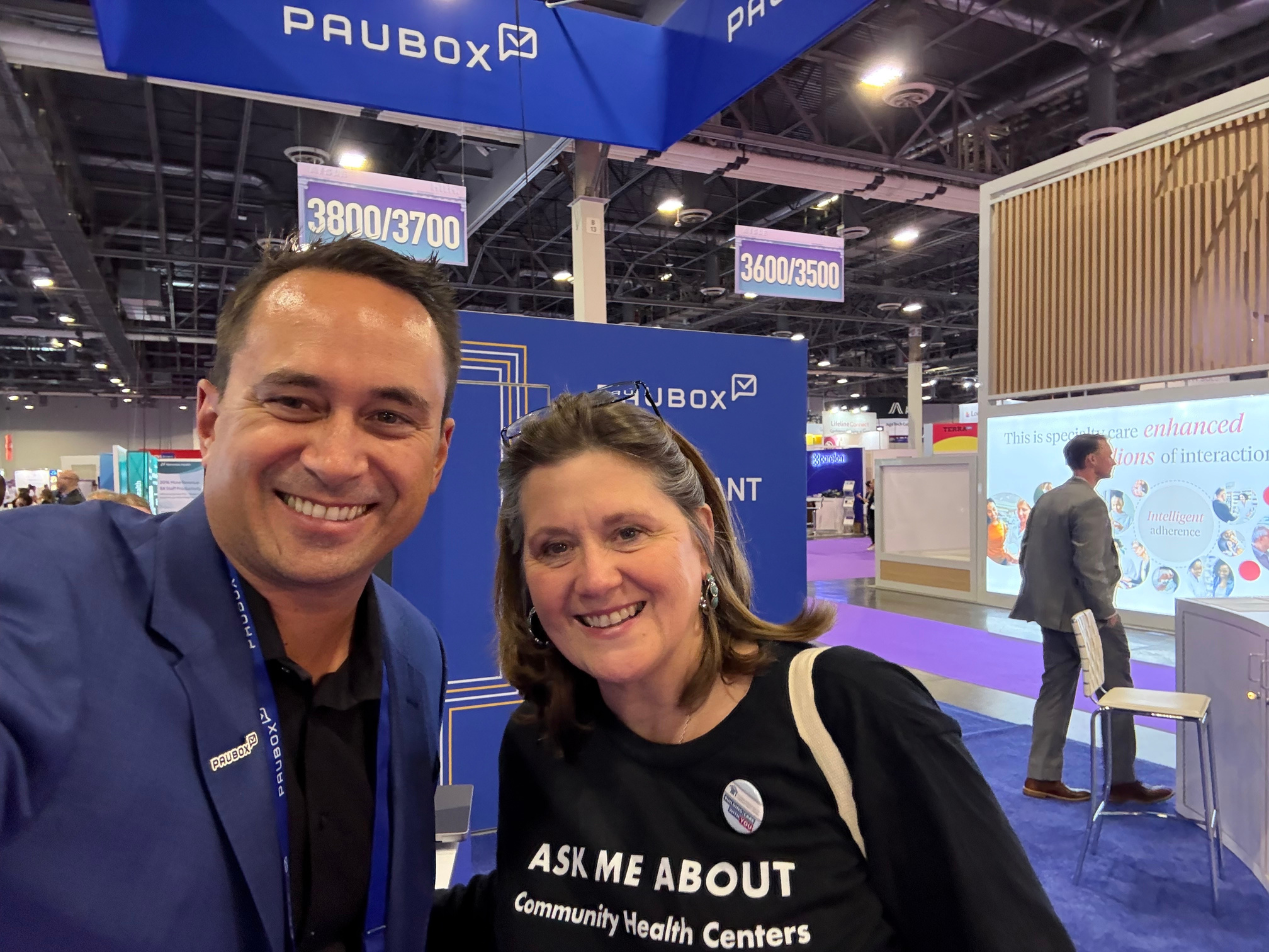 Selfie with Mitzi Moran (CEO, Sunrise Community Health) | My Takeaways from Day Two of HLTH USA 2025
