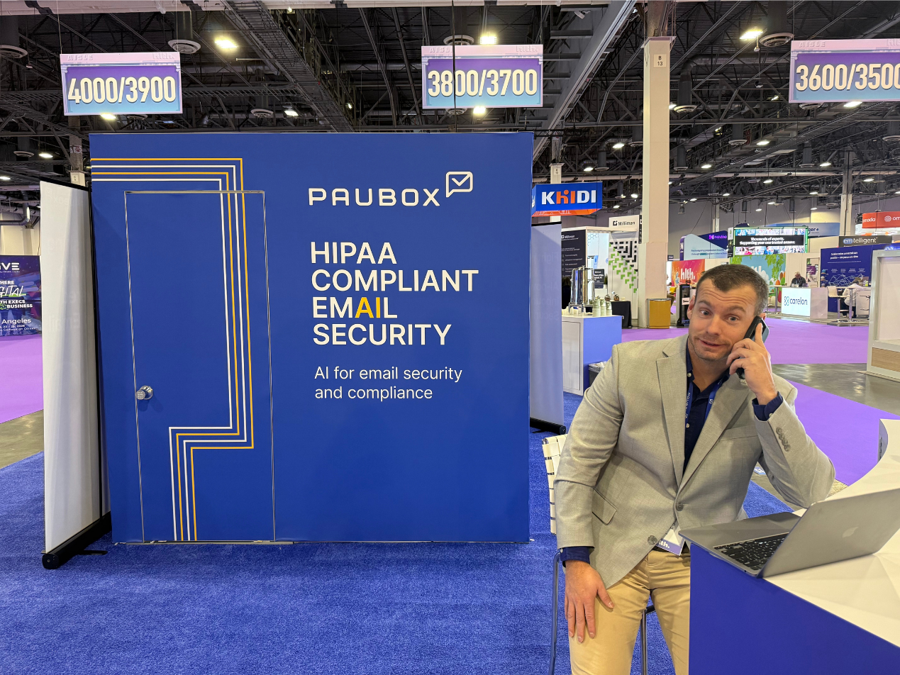 Cory Herald in closer mode on the last day of HLTH Vegas 2025