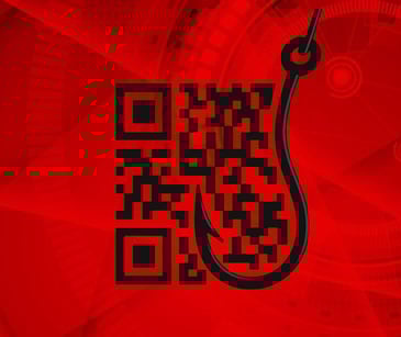 QR code with fish hook