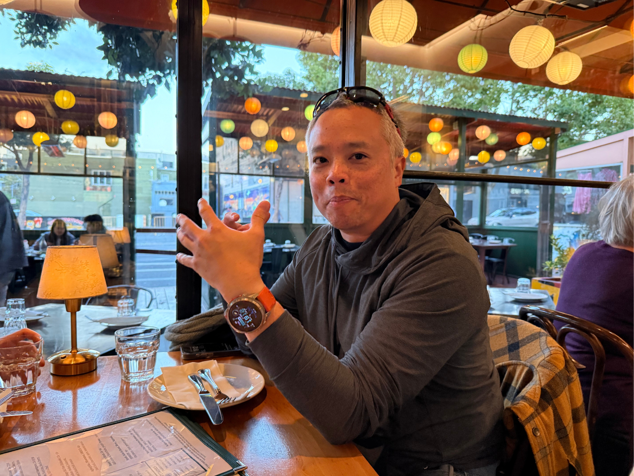 Andy Nguyen is an SF native, which is pretty rare | Health Tech Founders Dinner in SF