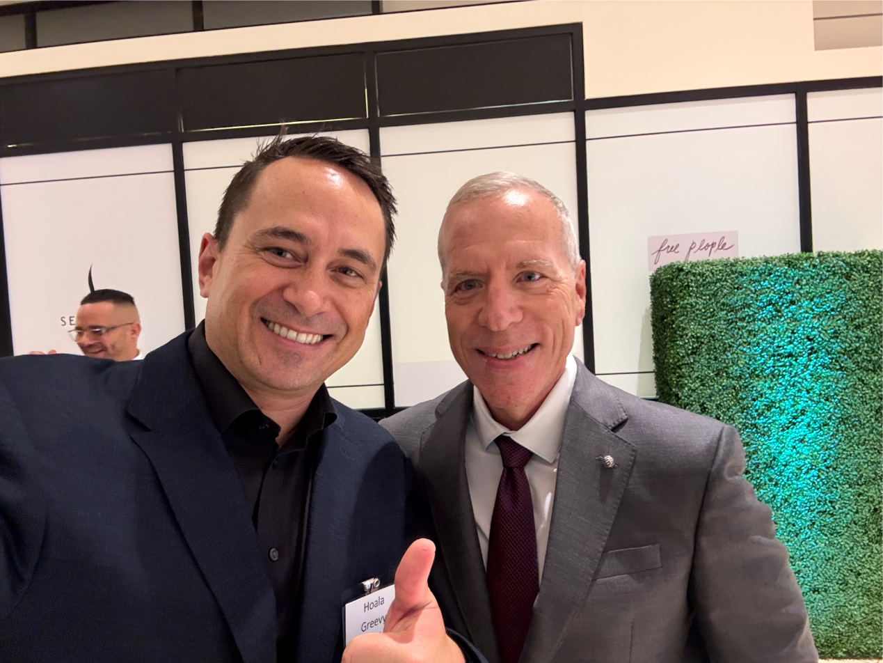 Hoala Greevy with Dr. Steve Ronik (CEO, Henderson Behavioral Health)