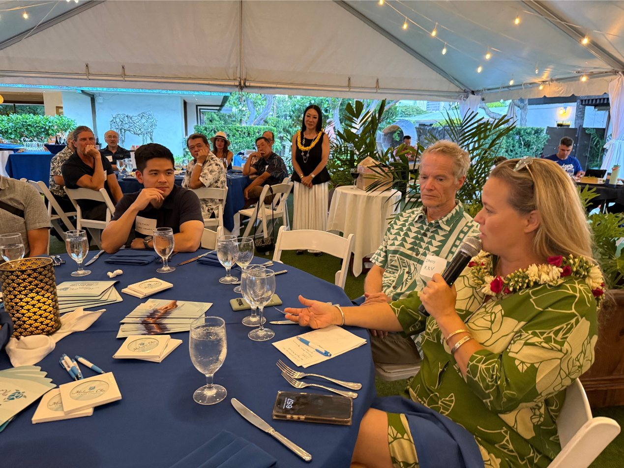 Industry Dinner in Honolulu with Paubox and Malama Ola | Siana Austin Hunt