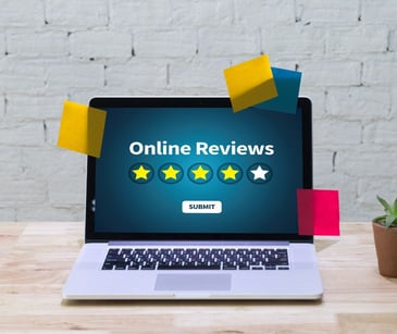 How does HIPAA apply to online reviews for dentists