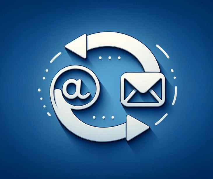 email icon and email address symbol