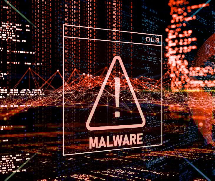 red malware icon 