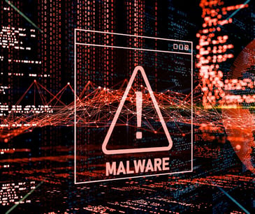 red malware icon 