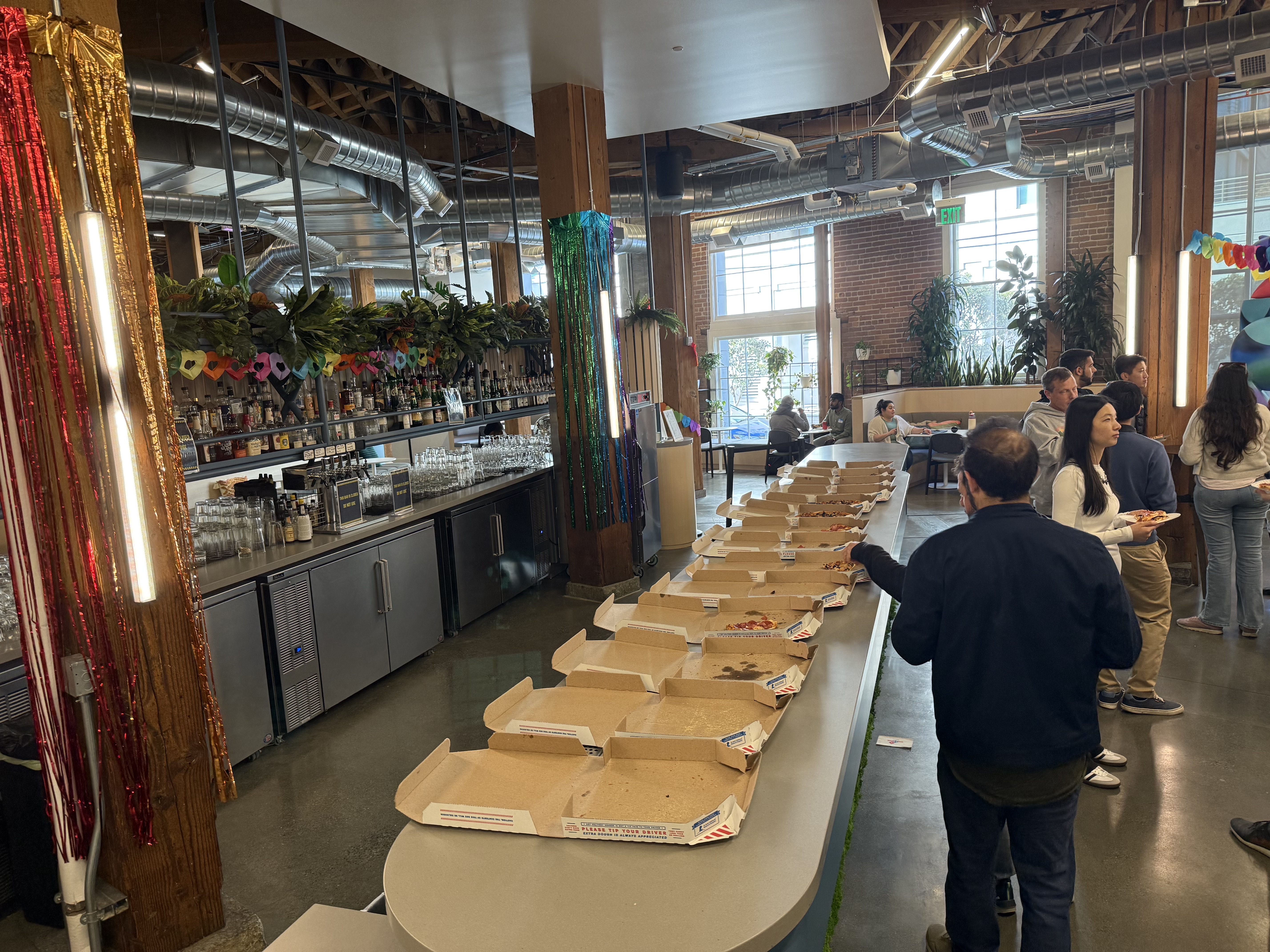 Pro tip: Every Tuesday, Wednesday, and Thursday, you can eat for free in Silicon Valley. Yes, it's usually pizza | Rorry Brenner - Perforated Backpropagation (AI meetup in SF)