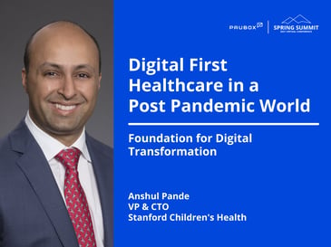 Anshul Pande: Foundation for digital transformation | Paubox Spring Summit 2021