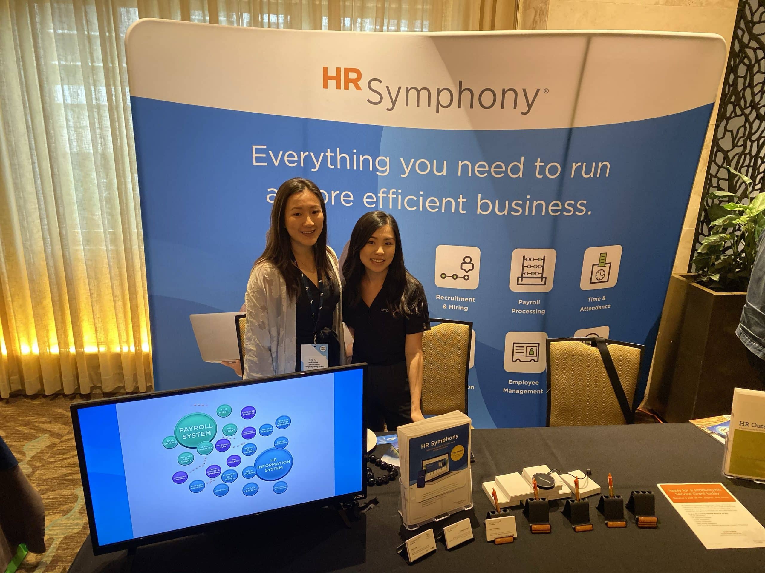 East Meets West 2020: Simplicity HR booth