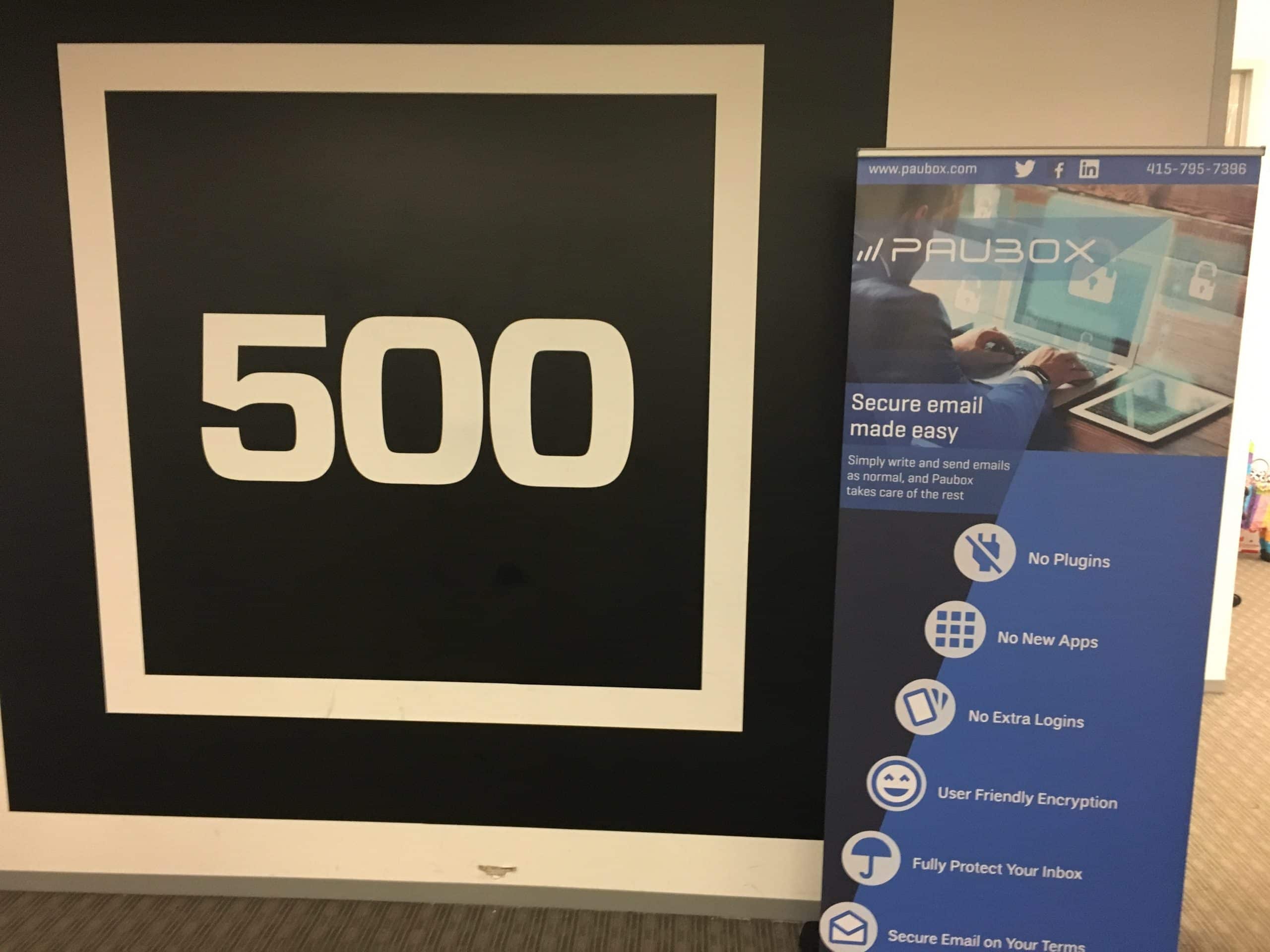 Paubox Banner - 500 Startups