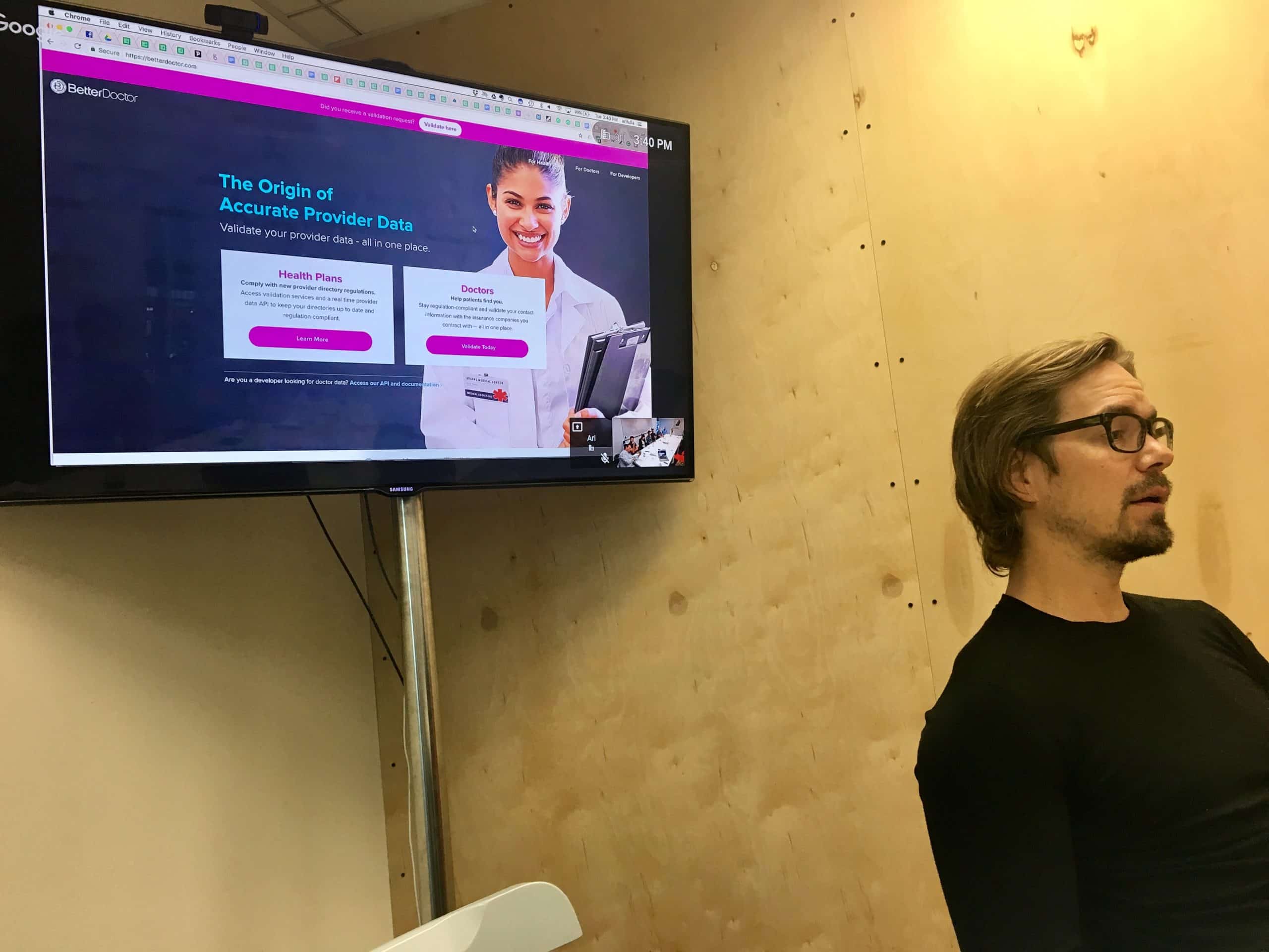 BetterDoctor office visit with Ari Tulla: A focus on execution