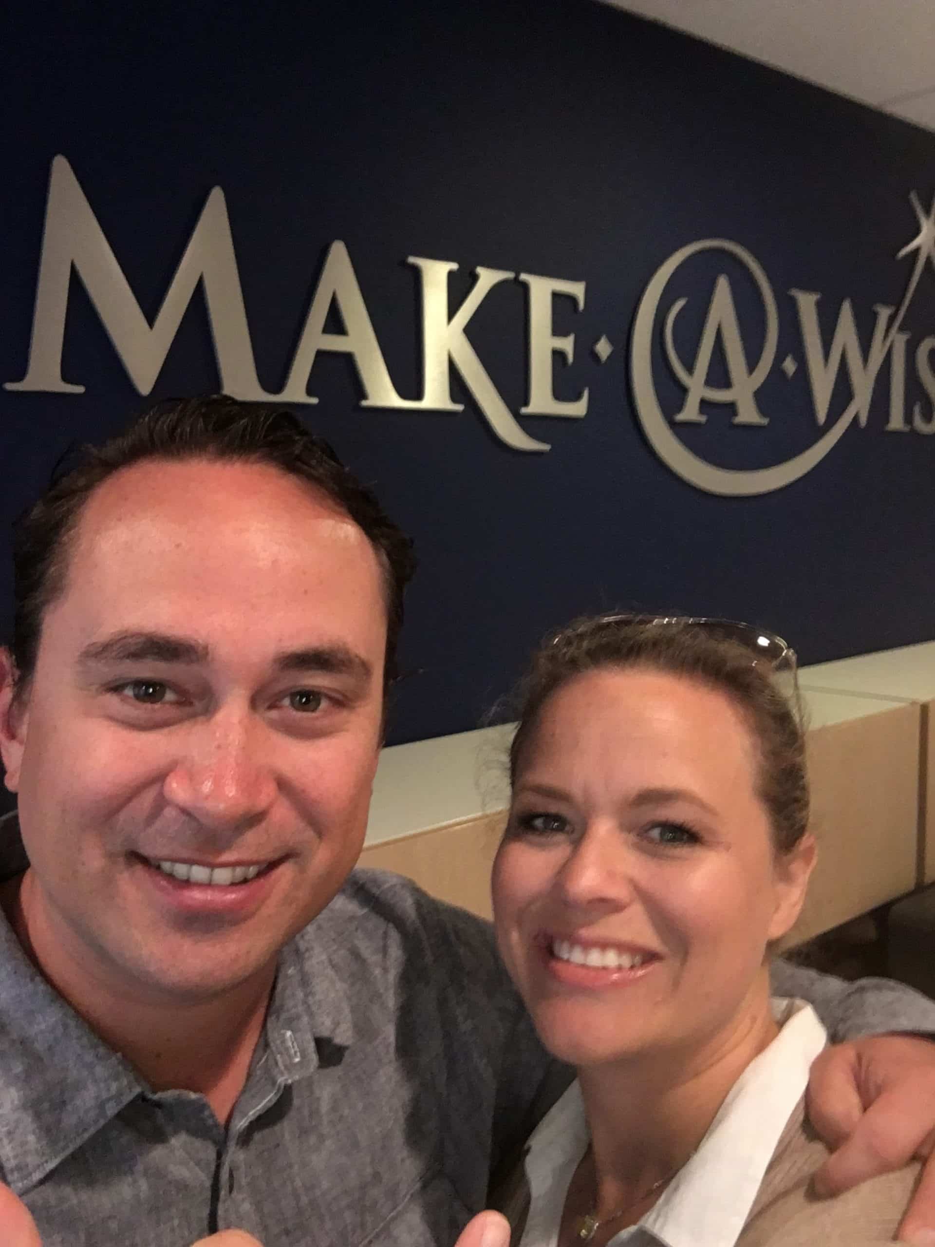 Selfie with Siana Austin Hunt, CEO of Make-A-Wish Hawaii - Paubox