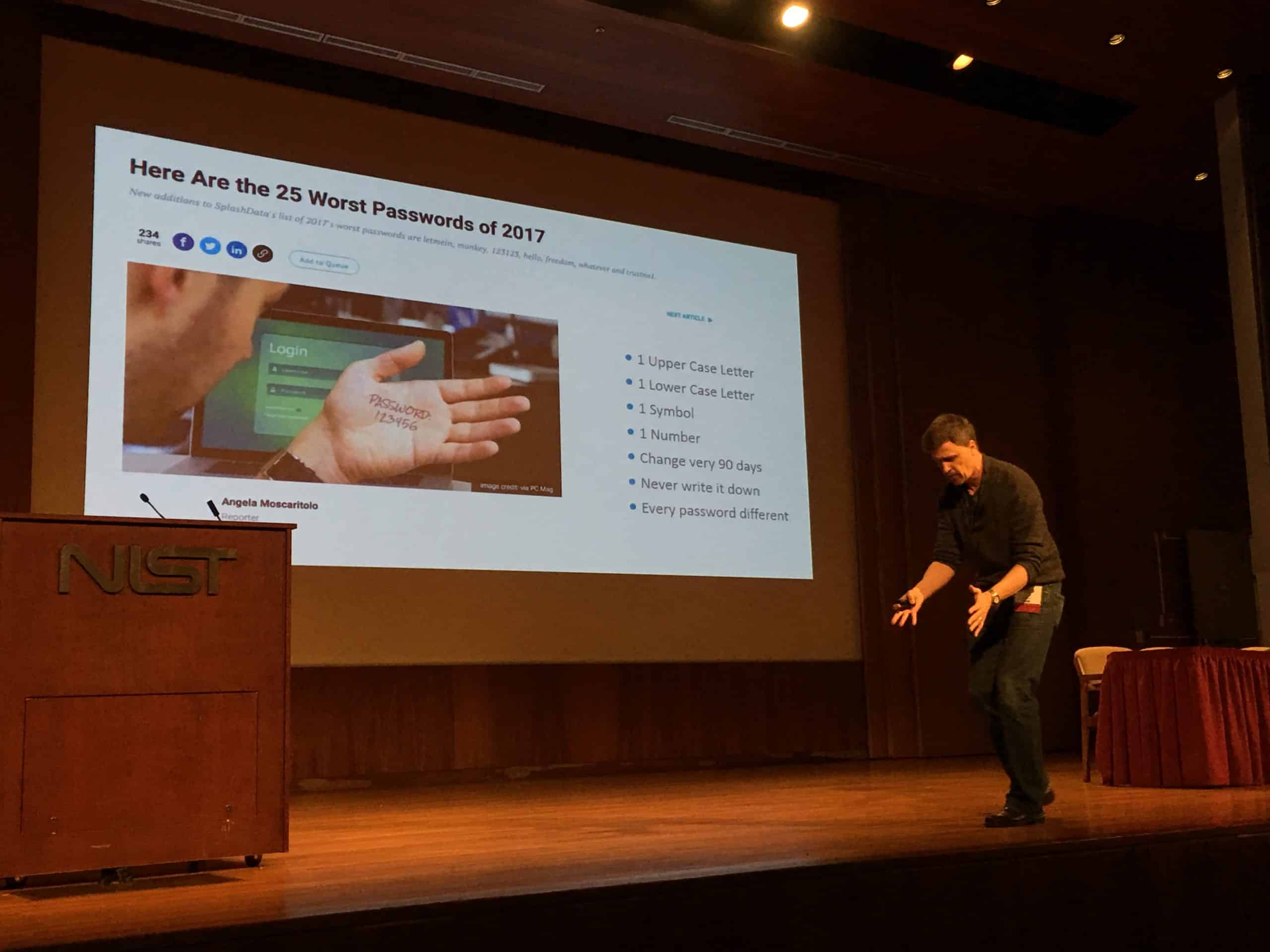 Lance Spitzner: Making Security Simple - FISSEA NIST Conference