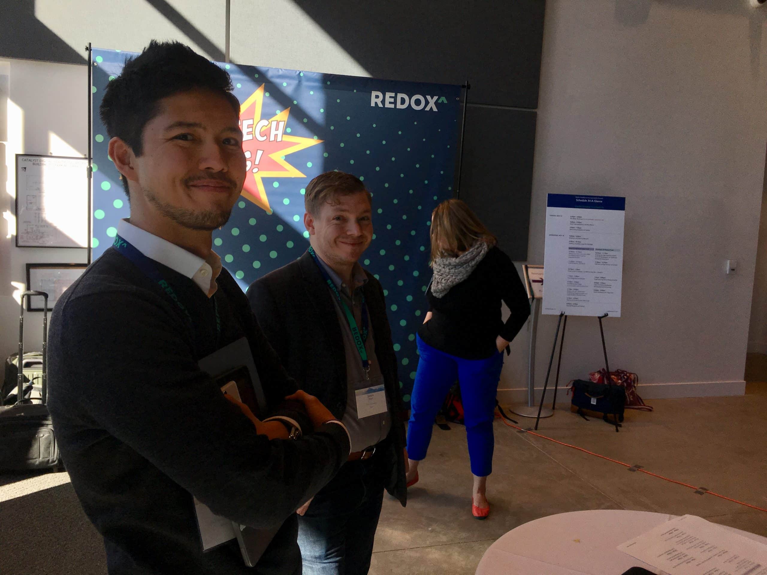 Redox co-founders Niko Skievaski and James Lloyd - Paubox