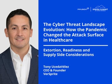 Tony UcedaVélez: Extortion, readiness and supply side considerations