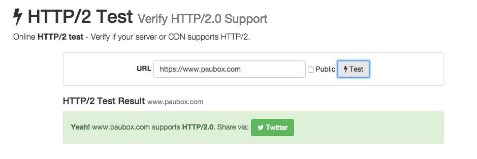 HTTP/2 support added to Paubox