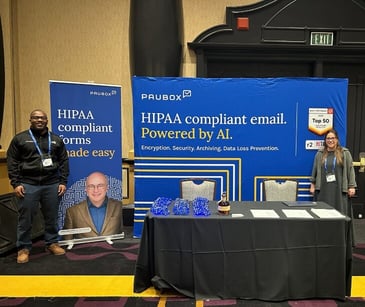 Paubox team at the 2025 AMBA Conference