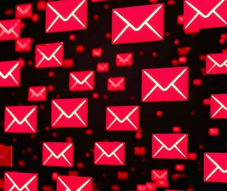 red email icons