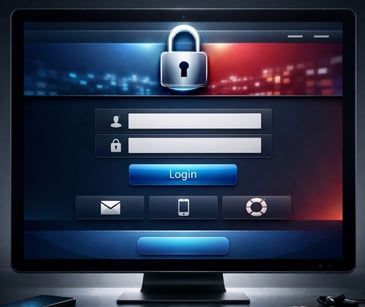 login screen computer