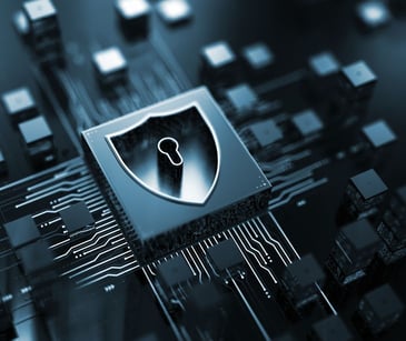 gray security shield