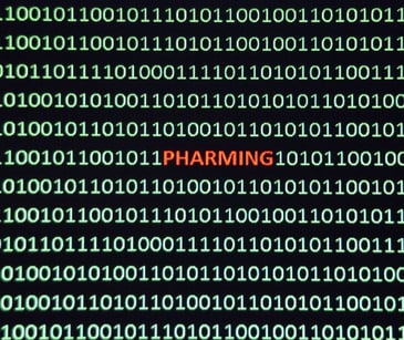 code with pharming text