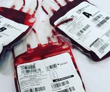 clinical blood bags