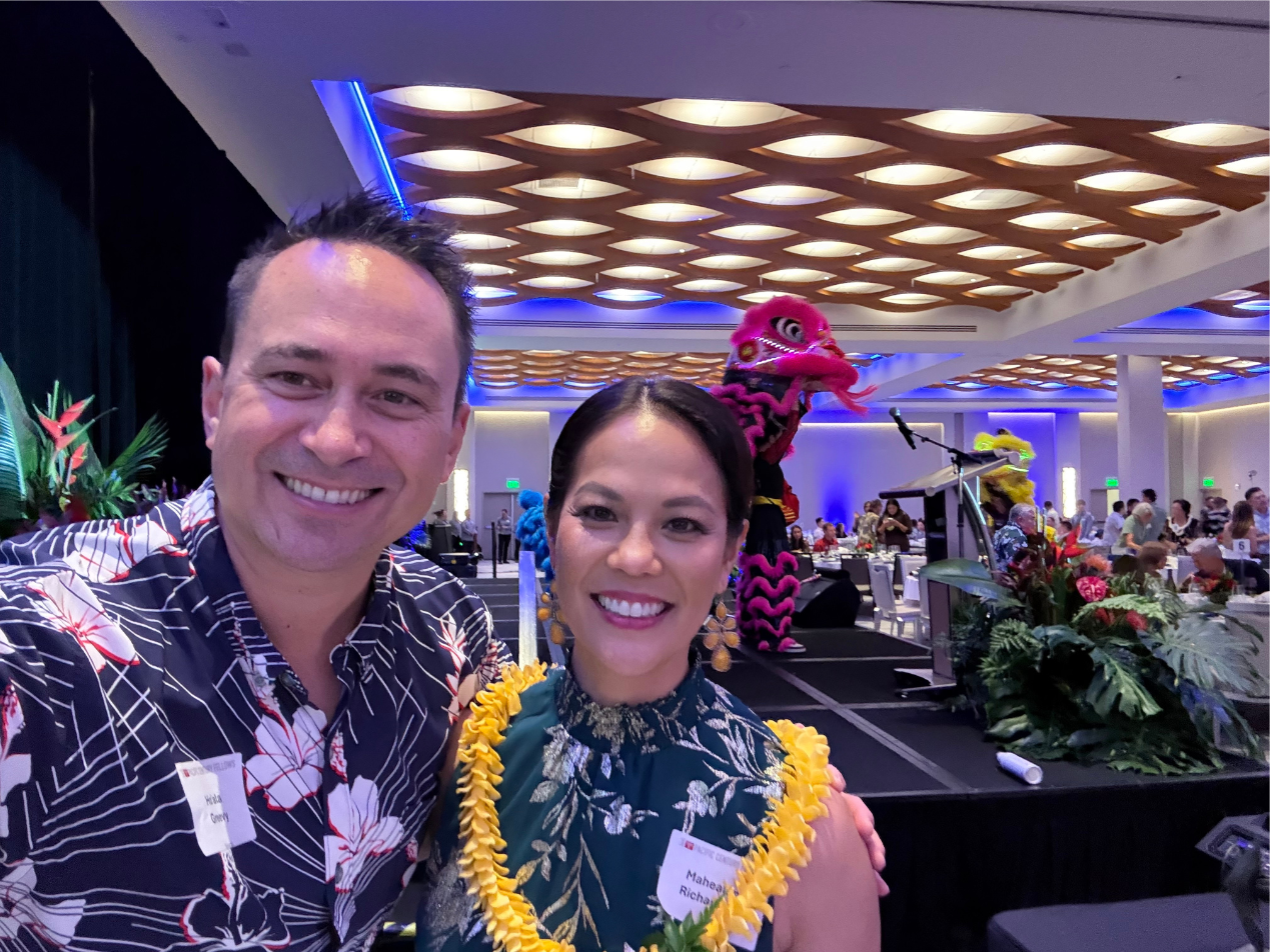 Hoala Greevy was in recruit mode for the Paubox Kahikina Scholarship Advisor network. Mahealani Richardson (PCF 2016) thankfully agreed to join.&nbsp;
