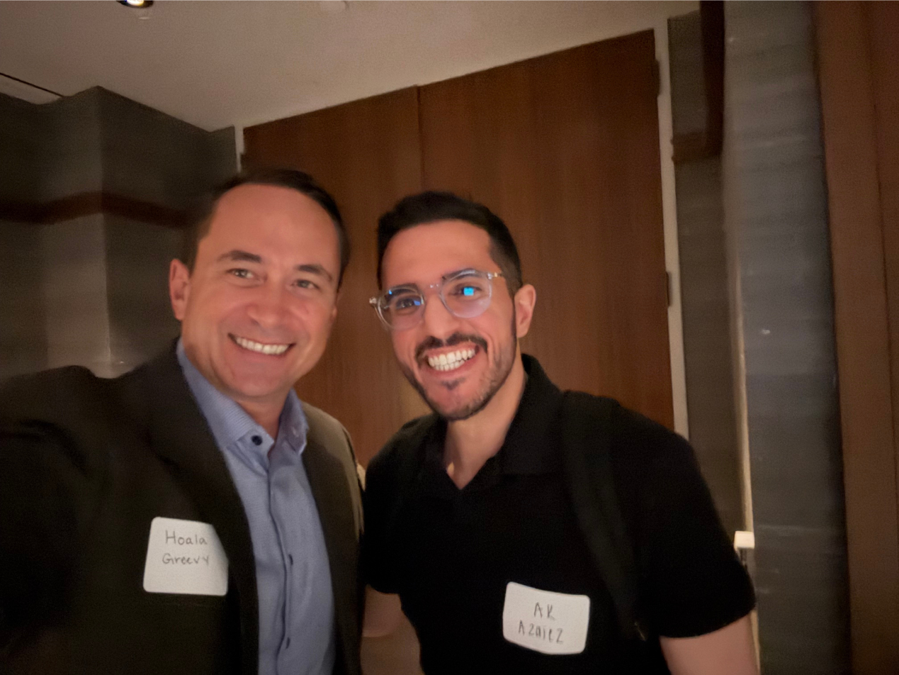 Hoala Greevy with AK Azaiez (Founder, Eggmed) | The Paubox Table: Dinner in NYC